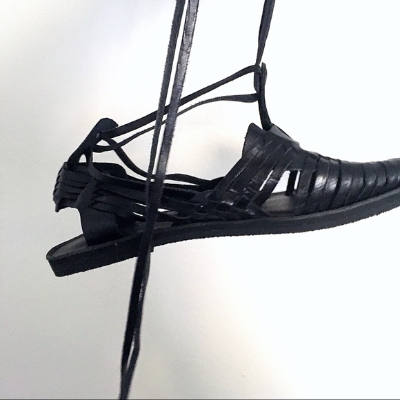 Chamula Sayulita Handmade Leather Huarache Sandals - Picture 5 of 8